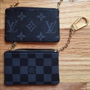 Louis Vuitton  keychain/coin purse two packs